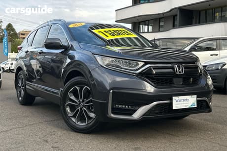 Grey 2021 Honda CR-V Wagon Vti L7 (2Wd) 7 Seats