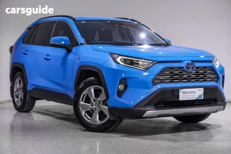 Blue 2020 Toyota RAV4 Wagon Gxl Awd Hybrid