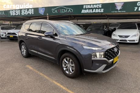 Blue 2023 Hyundai Santa FE Wagon Mpi (2Wd)