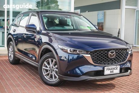 Blue 2024 Mazda CX-5 Wagon G25 Maxx Sport (Fwd)