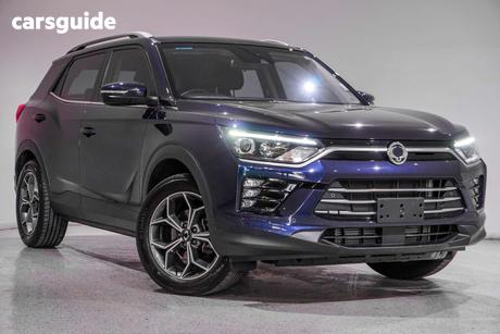 Blue 2023 Ssangyong Korando Wagon Elx