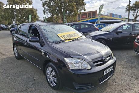 Black 2006 Toyota Corolla Wagon Ascent