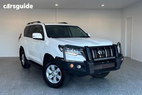 White 2023 Toyota Landcruiser Prado Wagon Gxl