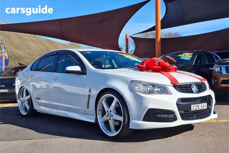 White 2015 Holden Commodore Sedan Ss