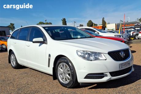 White 2013 Holden Commodore Sportswagon Evoke (Lpg)