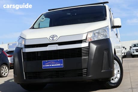 White 2020 Toyota HiAce Van Lwb Gl (Colours)