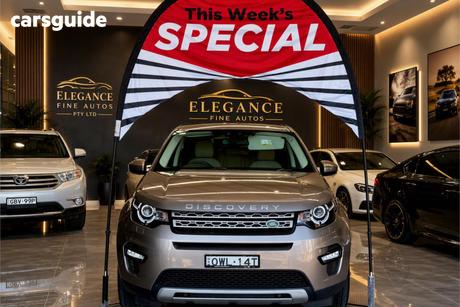 Gold 2016 Land Rover Discovery Sport Wagon Td4 150 Hse 5 Seat