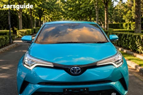 Turquoise 2018 Toyota C-HR Wagon (Hybrid)