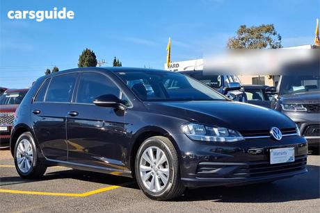 Black 2018 Volkswagen Golf Hatchback 110 Tsi Trendline