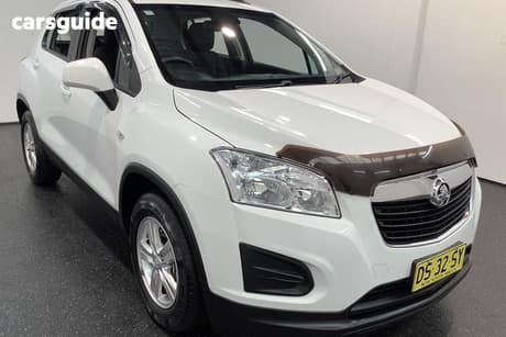 White 2015 Holden Trax Wagon Ls