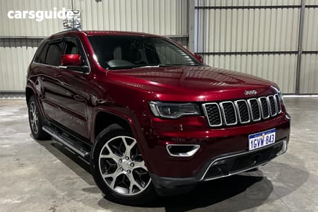 Red 2018 Jeep Grand Cherokee Wagon 25Th Anniversary