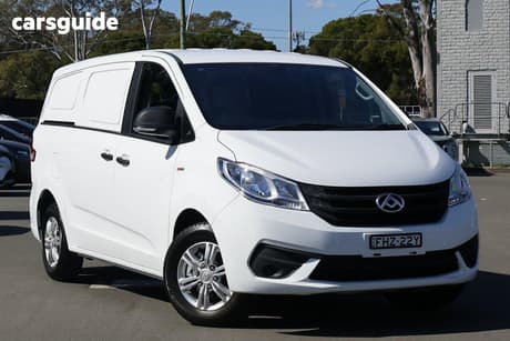 White 2023 LDV G10 Van Lift Door