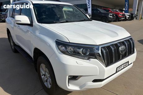 White 2021 Toyota Landcruiser Prado Wagon Gx