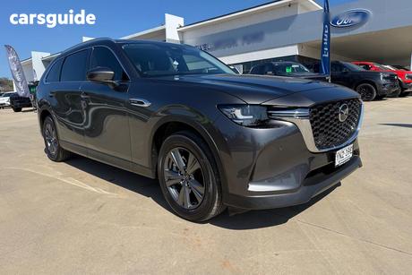 Grey 2024 Mazda CX-80 Wagon G40E Touring