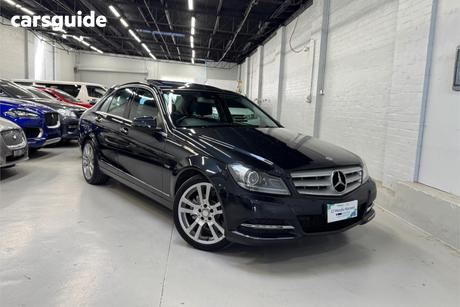 Black 2011 Mercedes-Benz C250 Sedan Cdi Avantgarde Be