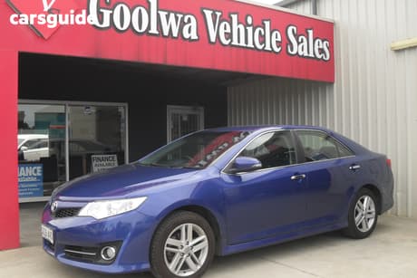 Blue 2013 Toyota Camry Sedan Atara S