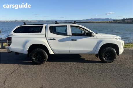 White 2021 Mitsubishi Triton Double Cab Pick Up Glx Adas (4X4)