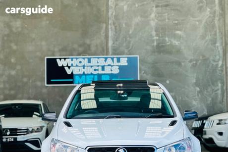 White 2017 Holden Commodore Sedan Ss-V Redline