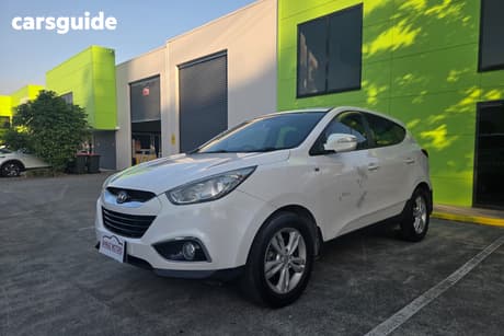 White 2013 Hyundai IX35 Wagon Se (Fwd)