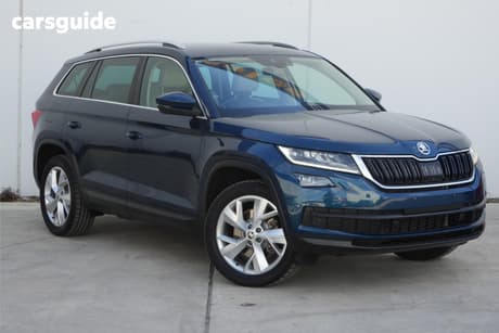 Blue 2017 Skoda Kodiaq Wagon 132 Tsi (4X4)