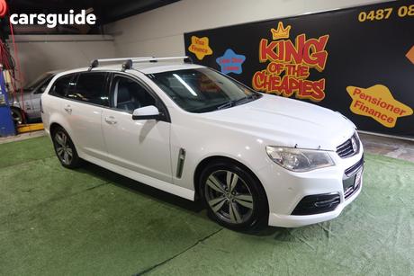 White 2013 Holden Commodore Sportswagon Sv6