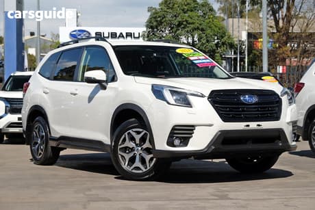 White 2024 Subaru Forester Wagon 2.5I (Awd)
