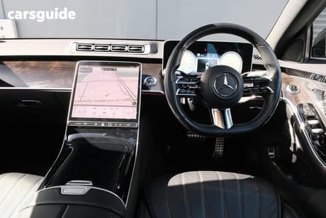 Black 2021 Mercedes-Benz S450 Saloon 4Matic (Hybrid)