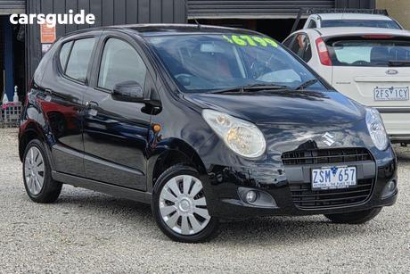 Black 2013 Suzuki Alto Hatchback Gl