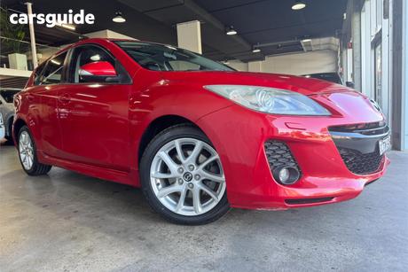 Red 2013 Mazda 3 Hatchback Sp25