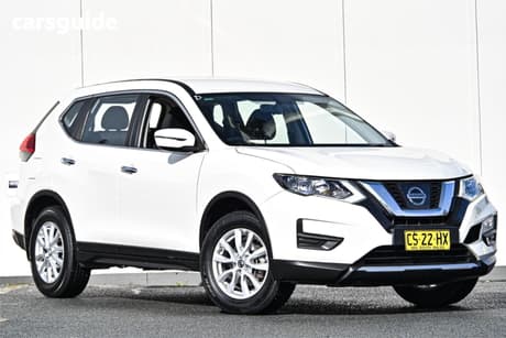 White 2018 Nissan X-Trail Wagon St (2Wd)