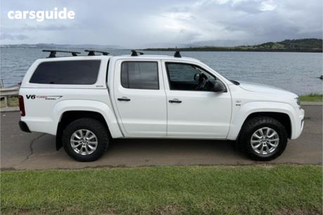 White 2021 Volkswagen Amarok Dual Cab Utility Tdi550 V6 Core 4Motion
