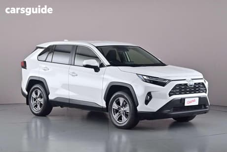 White 2023 Toyota RAV4 Wagon Gx (Awd) Hybrid