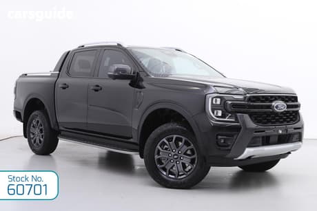 Black 2024 Ford Ranger Double Cab Pick Up Wildtrak 2.0 (4X4)