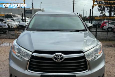 Silver 2015 Toyota Kluger Wagon Gxl (4X2)