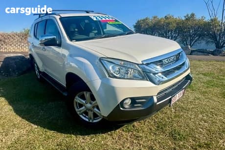 White 2017 Isuzu MU-X Wagon Ls-T (4X2)