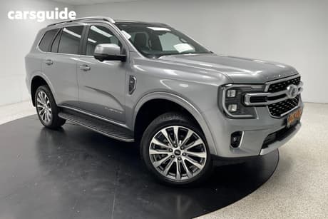 Silver 2025 Ford Everest Wagon Platinum (4Wd)