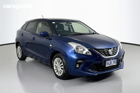 Blue 2019 Suzuki Baleno Hatchback Gl