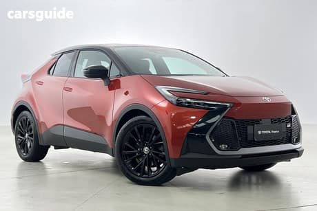 Orange 2025 Toyota C-HR Wagon Gr-Sport Hybrid
