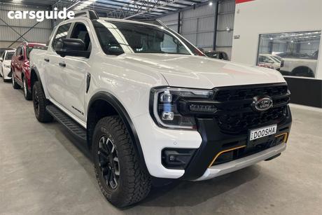 White 2025 Ford Ranger Double Cab Pick Up Wildtrak X 2.0 (4X4)