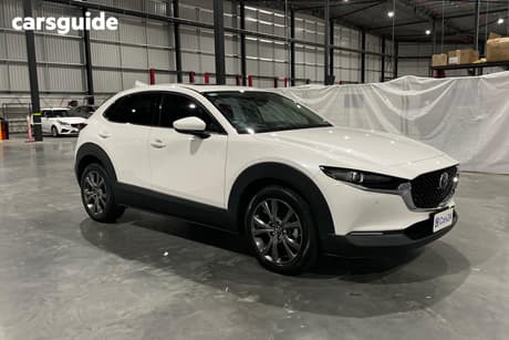 White 2022 Mazda CX-30 Wagon G20 Astina (Fwd)