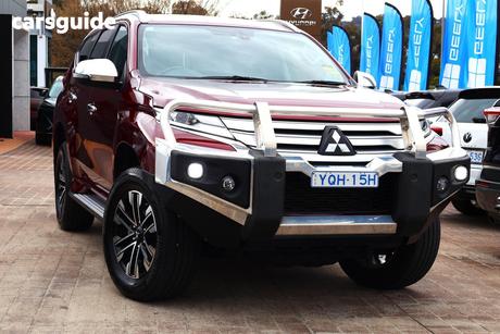 Red 2020 Mitsubishi Pajero Sport Wagon Gls (4X4) 5 Seat