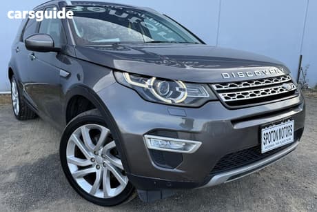 Grey 2015 Land Rover Discovery Sport SUV HSE LUXURY