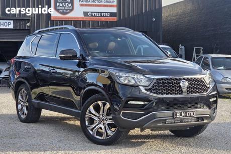 Black 2020 Ssangyong Rexton Wagon Ultimate (Awd)