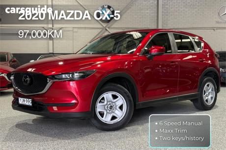 Red 2020 Mazda CX-5 Wagon Maxx (4X2)