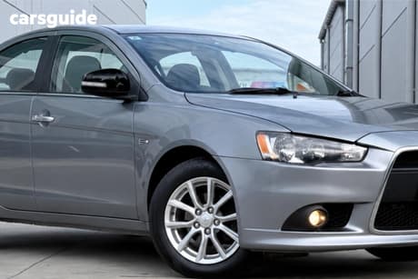 Grey 2015 Mitsubishi Lancer Sedan LS