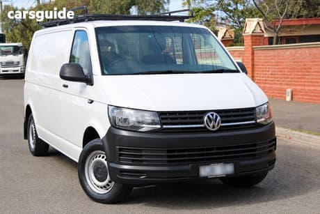 White 2017 Volkswagen Transporter Commercial TDI 340 LWB LOW T6 MY17