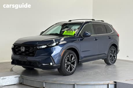 Blue 2024 Honda CR-V Wagon Vti Lx (Awd) 5 Seats