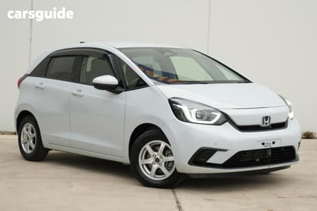 White 2020 Honda Fit Hatch E:HEV