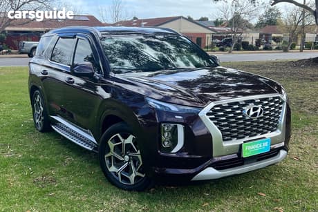Red 2022 Hyundai Palisade Wagon Highlander (7 Seat)