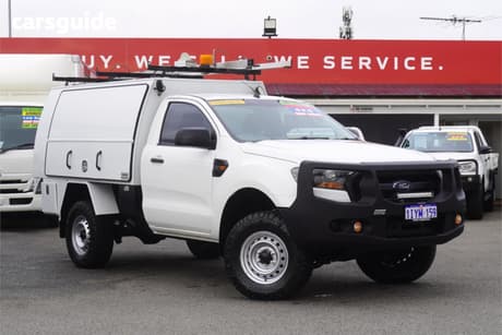 White 2017 Ford Ranger Cab Chassis Xl 3.2 (4X4)